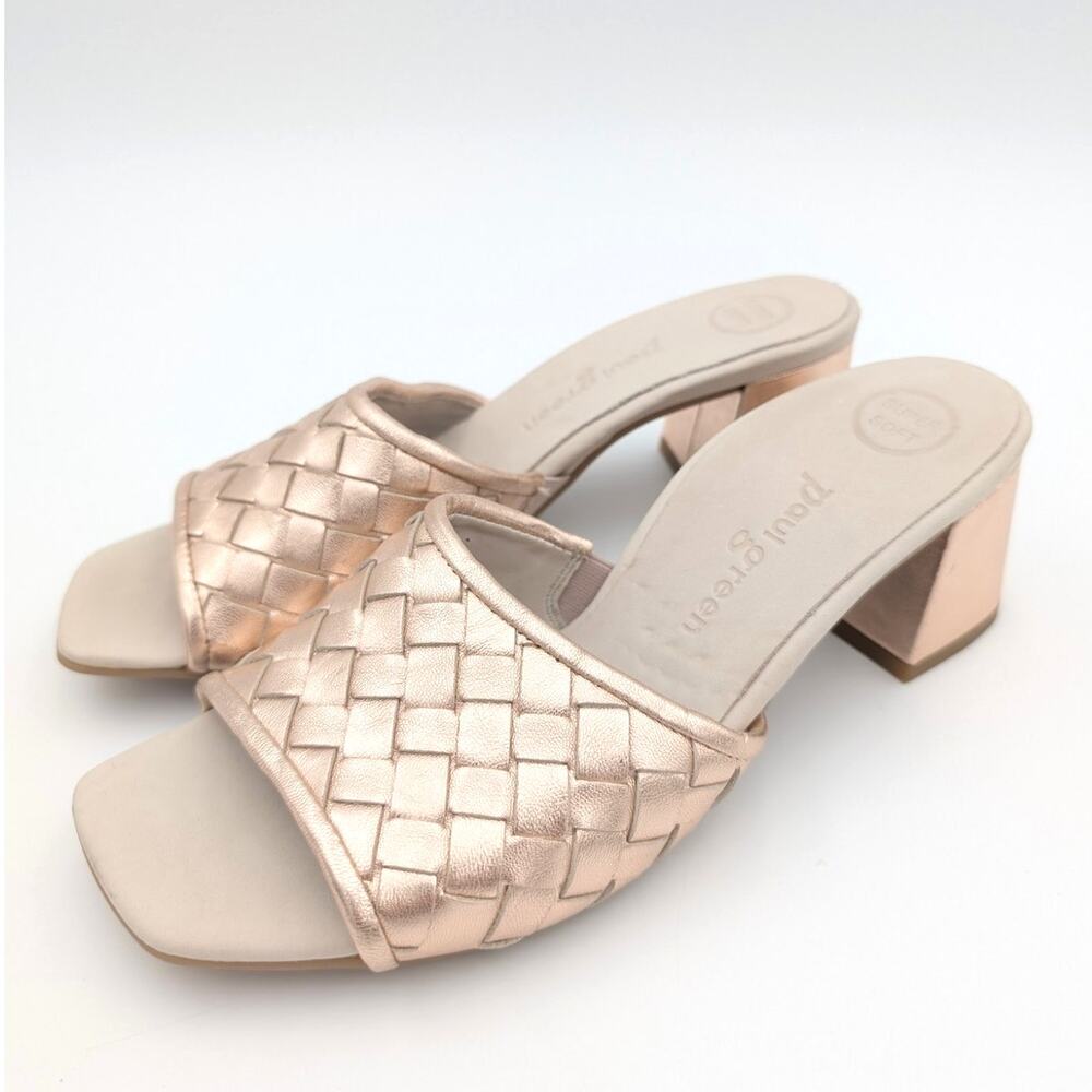 Paul Green Tisha Slide Sandal Women's Rosato Nappa Metallic Size US7/UK4.5 EU38